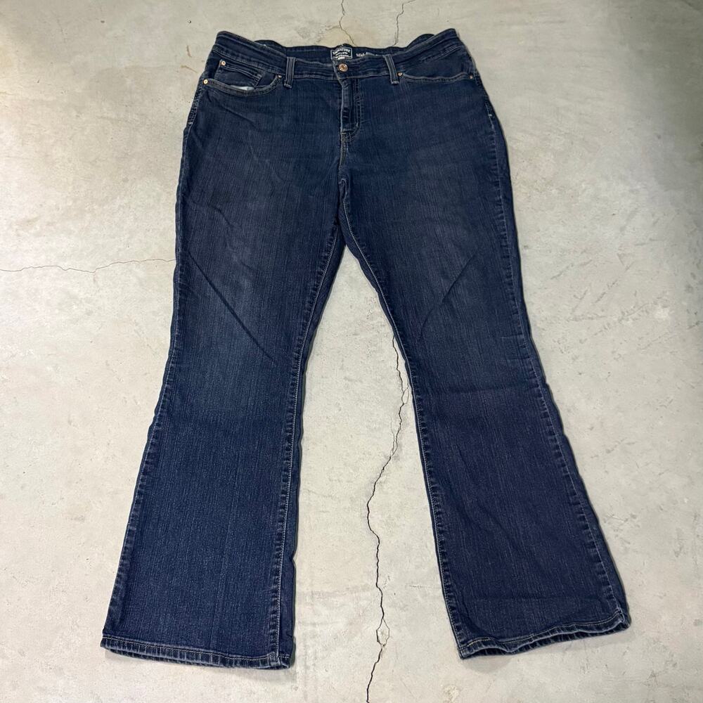 Levi's Signature Gold Mid-Rise Bootcut Jeans W34 Women's